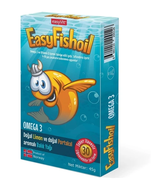 EasyFishoil 30 Jel Tablet - Resim 2