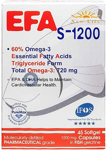 New Life EFA S-1200 mg 45 Kapsül - Resim 2