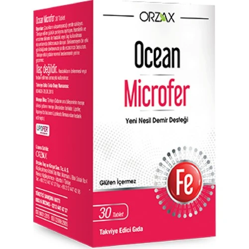Ocean Microfer 30 Tablet ürün görseli 1