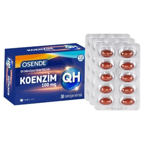 Osende Koenzim QH Ubikinol 100 mg 30 Tablet ürün görseli 1