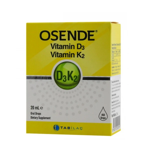 Osende Vitamin D3 K2 Damla 20 ml ürün görseli 1