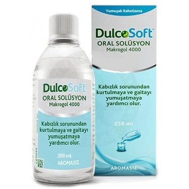 Dulcosoft Oral Solüsyon Makrogol 4000 250 ml ürün görseli 1