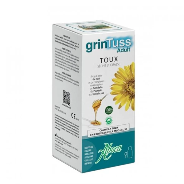 Grintuss Adult Bitkisel Şurup 100 Ml - Resim 2