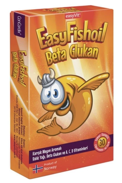 EasyFishoil Defence Karışık Meyve Aromalı 30 Jel Tablet ürün görseli 1