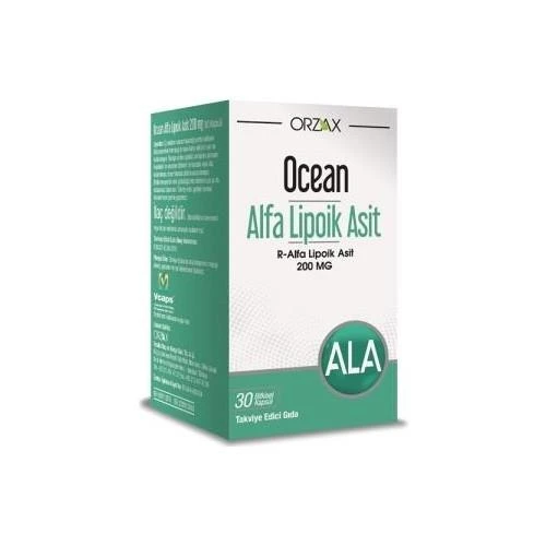 Ocean Alfa Lipoik Asit 200 mg 30 Tablet ürün görseli 1