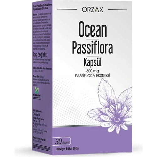 Ocean Passiflora 30 Kapsül ürün görseli 1