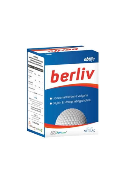 NBT Life Berliv Lipozamal Berberin 60 Kapsül ürün görseli 1