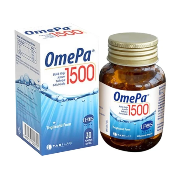 Omepa Balık Yağı 1500 mg 30 Kapsül ürün görseli 1