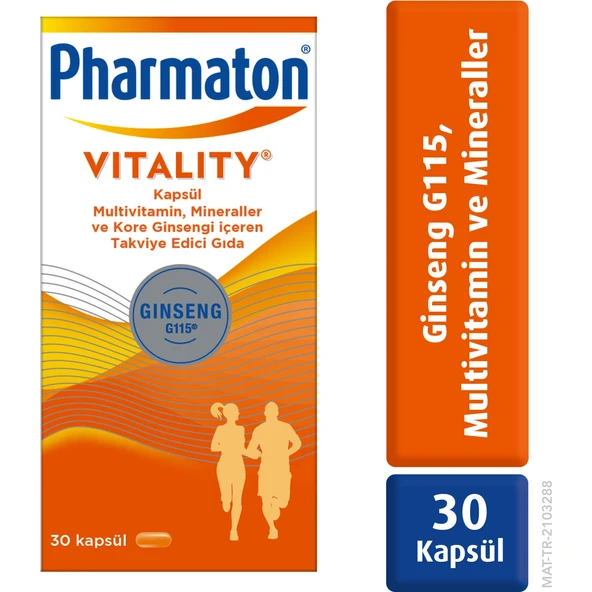 Pharmaton Vitality 30 Tablet - Resim 2