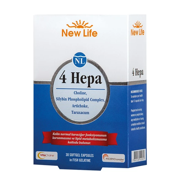 New Life 4 Hepa 30 Softgel Kapsül ürün görseli 1