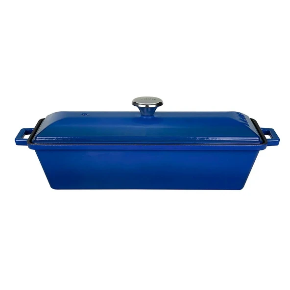 Lava Döküm Ekmek Kabı 11 x 29 cm - Mavi ürün görseli 1