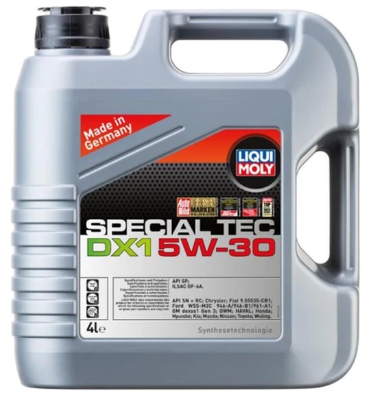 LIQUI MOLY  SPECİAL TEC DX1 5W-30 4 L 20968 ürün görseli 1