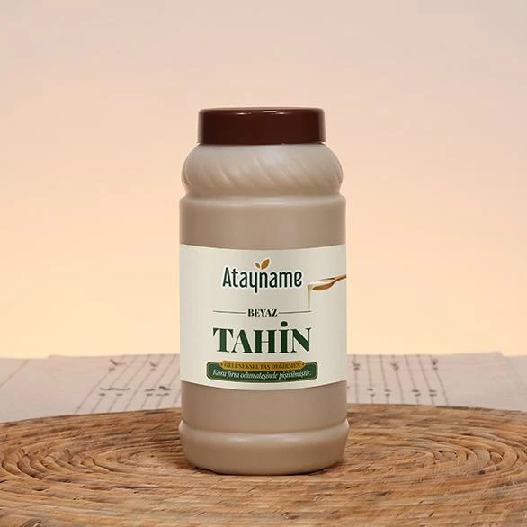 Atayname Beyaz Tek Kavrulmuş Tahin 900 G ürün görseli 1