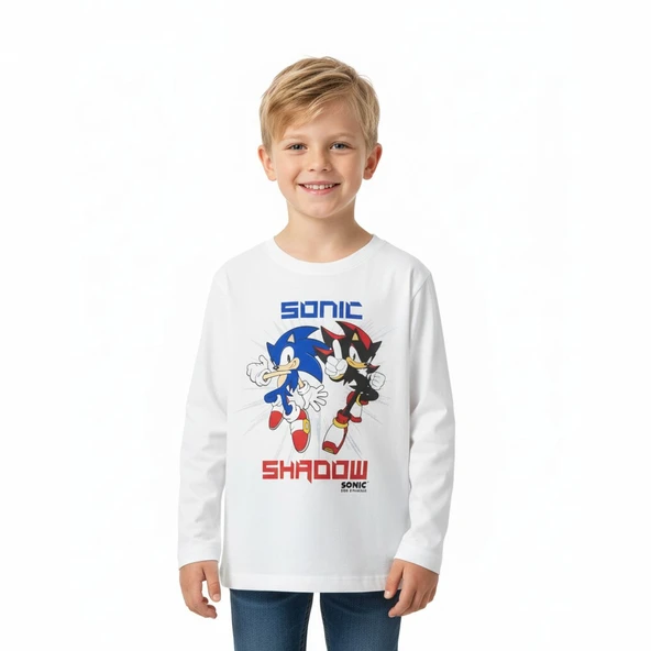 Sonic Erkek Çocuk Sweat ürün görseli 1