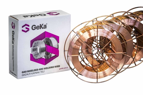 GeKa SG 2 Rutil Mig Gazaltı Kaynak Teli ER70S6 1.0 MM ürün görseli 1