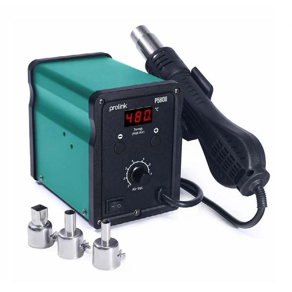 Prolink P58DII Dijital Isı Ayarlı Sıcak Hava İstasyonu P-58DII 700w (858D-II) ürün görseli 1