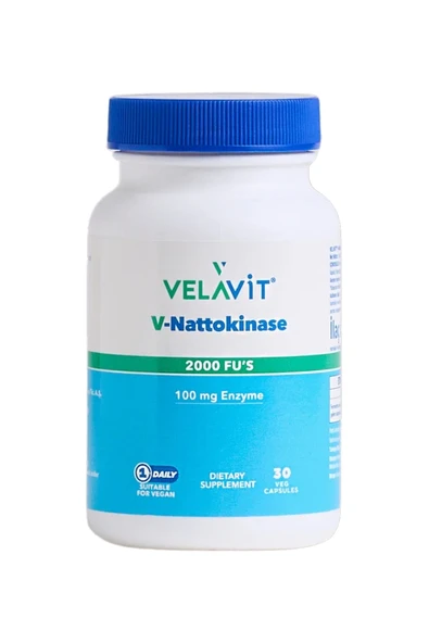 Velavit V-Nattokinase 30 Kapsül - Resim 4