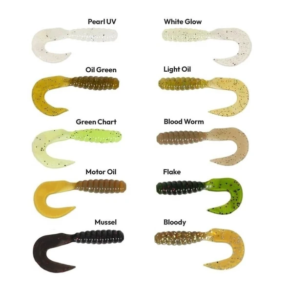 Ryuji Swim Worm 5.5 Cm Silikon Yem ürün görseli 1