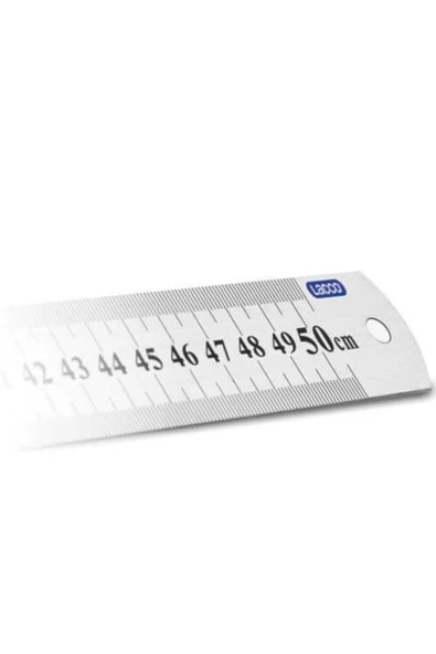 Lacco Çelik Cetvel 50 Cm ürün görseli 1