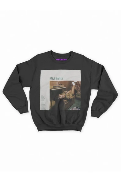 Taylor Swift Midnights Album Cover Sweatshirt Hoodie ürün görseli 1