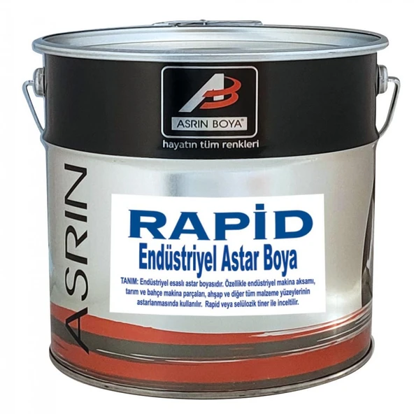 Asrın Rapid Endüstriyel Astar Ral 7040 2.5 Kg ürün görseli 1