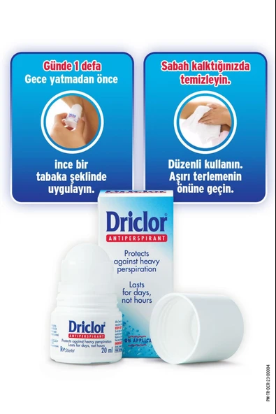 Driclor Antiperspirant Roll-on 20 Ml 2 Adet - Resim 3