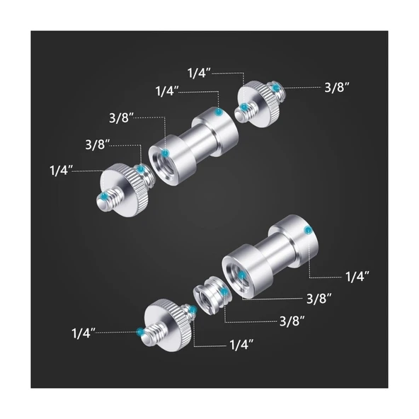 Neewer Hw-09 16'lı Vida Kiti - Resim 3