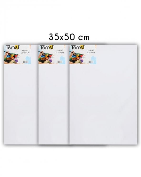 Temel 35x50 cm 3’lü Tuval - Resim 2