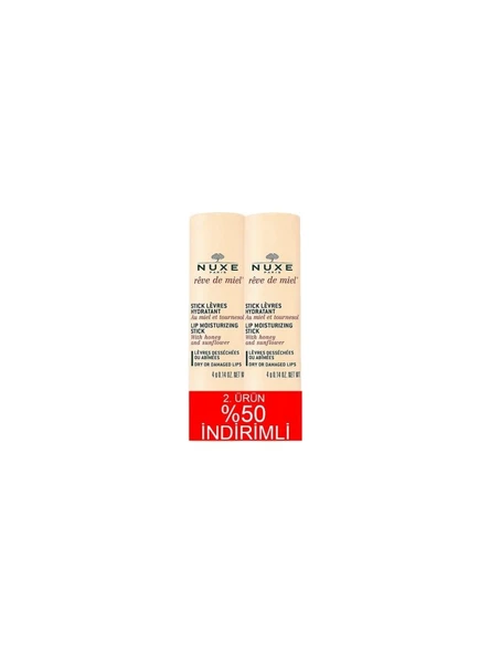Nuxe Reve De Miel Lip Sticks 2x4 gr ürün görseli 1