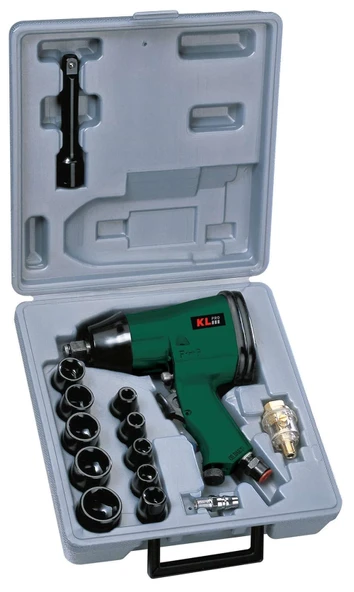 KLPro 1/2" HAVALI DARBELİ SOMUN SIKMA/SÖKME SET KLHA403K ürün görseli 1