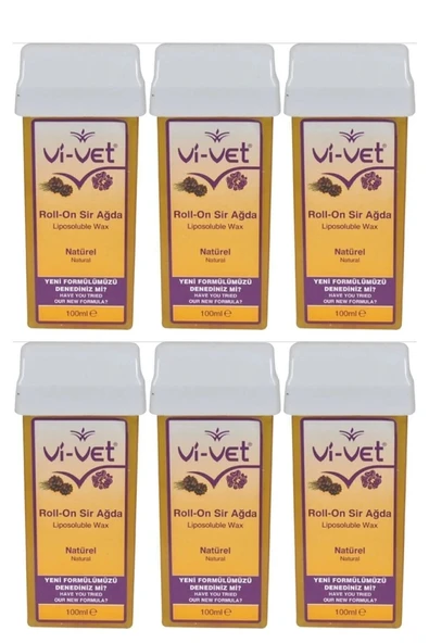 Natural Kartuş Sir Ağda 100 ml 6 lı Set ürün görseli 1