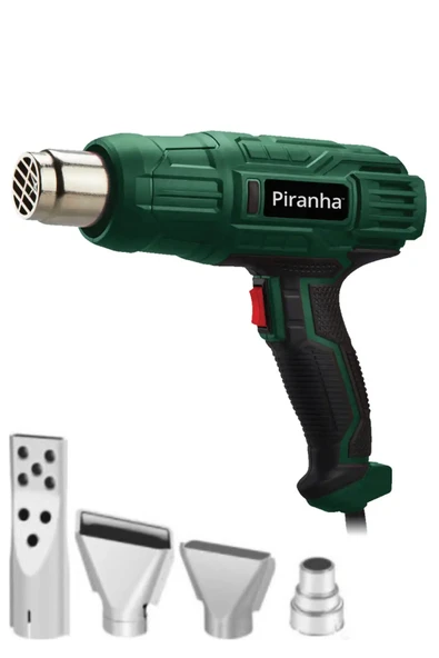 Piranha PHAG-9421 Sıcak Hava Tabancası 5 Farklı Başlık 2000W ürün görseli 1