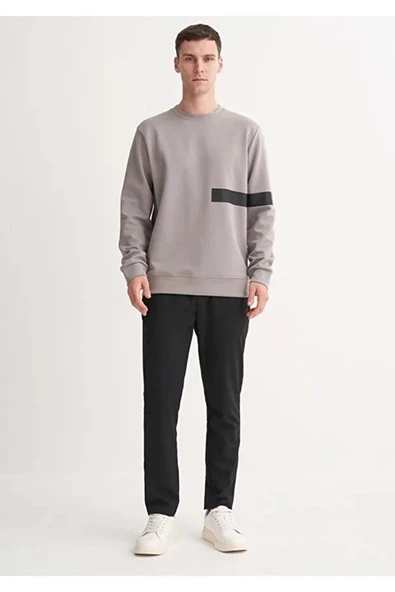 Cazador Dynamic Regular Fit Pamuk Karışımlı Scuba Sweatshirt ürün görseli 1