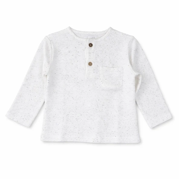 Önü Düğmeli Erkek Çocuk Sweat - Resim 3