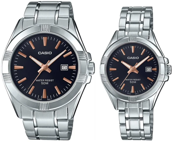 Casio MTP-LTP-1308D-1A2VDF Çift Kol Saati (Kadın-Erkek) ürün görseli 1