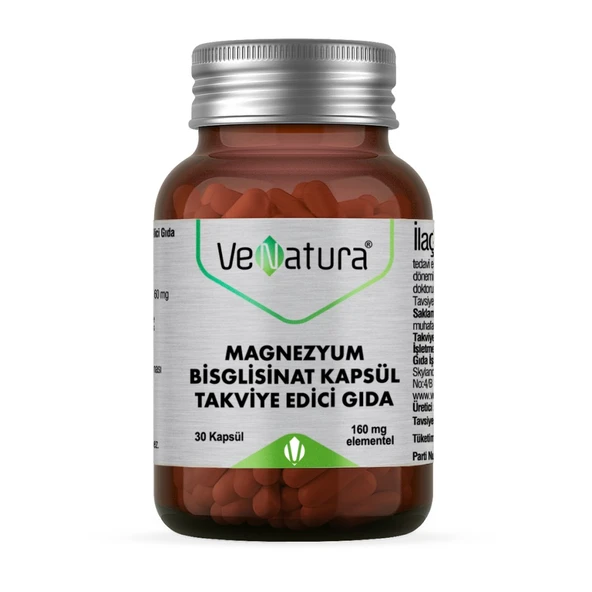 VeNatura Magnezyum Bisglisinat 30 Kapsül ürün görseli 1