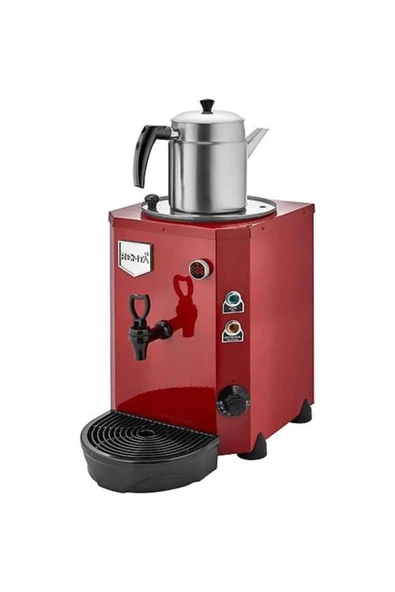 Remta Tek Demlikli Mini Jumbo Çay Makinesi 8 Lt- DE14-Kırmızı ürün görseli 1
