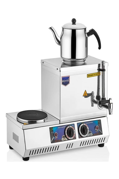 Remta 15 Model Tek Demlikli Elektrikli Çay Kazanı-Çay Ocağı-13 Lt-K30 - Demlik Dahil Değildir ürün görseli 1