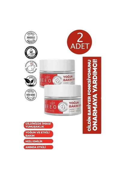 Beeo Apicare S.O.S Yoğun Bakım Kremi 15 Ml 2'Li PAKET ürün görseli 1