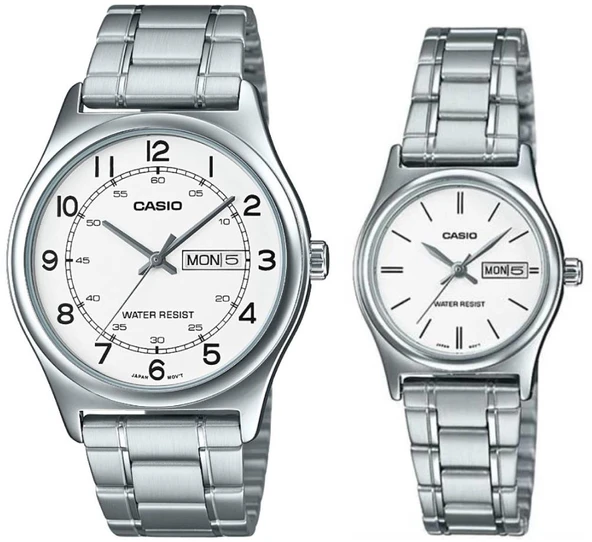 Casio MTP-LTP-V006D-7B2UDF Çift Kol Saati (Kadın-Erkek) ürün görseli 1