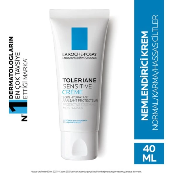 La Roche-Posay Toleriane Sensitive Riche Prebiyotik Krem Kuru/Hassas Ciltler 40Ml ürün görseli 1