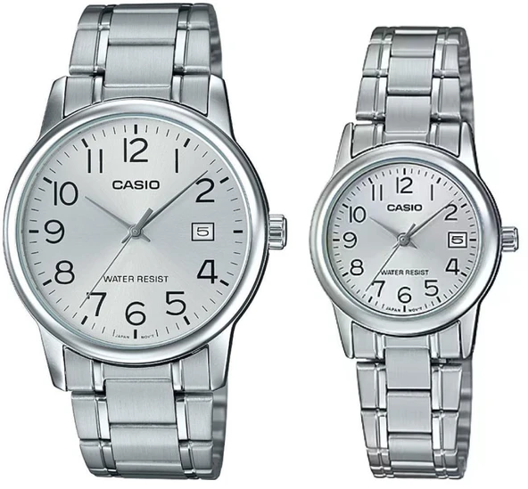 Casio MTP-LTP-V002D-7BUDF Çift Kol Saati (Kadın-Erkek) ürün görseli 1