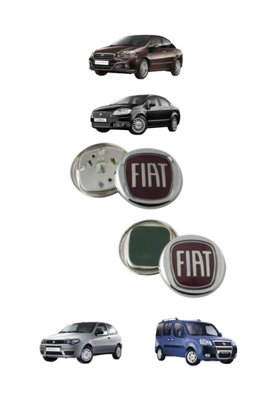 Fıat Palio Linea Doblo Ön Panjur Ve Bagaj Arma Set ürün görseli 1