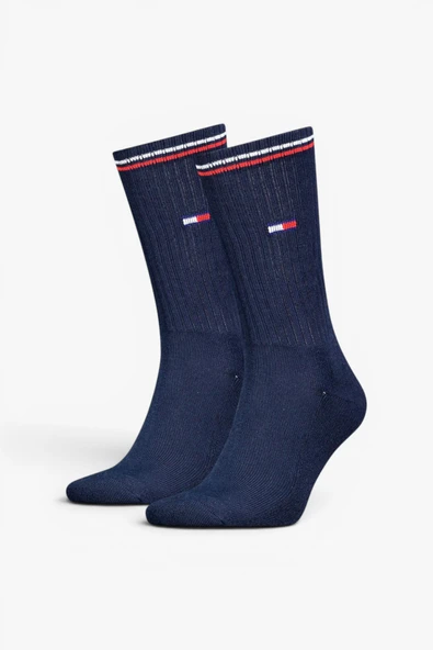 Tommy Hilfiger   TH UNI TJ SOCK 2P IC Uniseks Lacivert Çorap - S701228176 ürün görseli 1