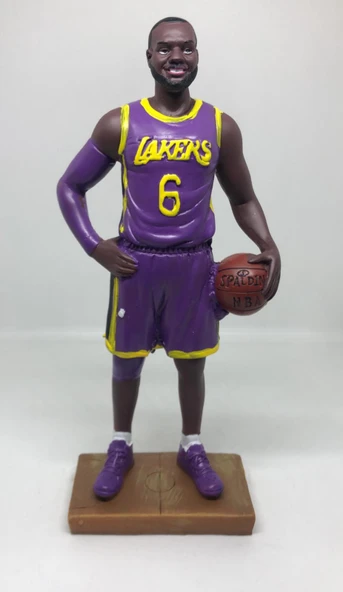 Lebron James "The King" - Los Angeles Lakers Figürü 6 Numara ürün görseli 1