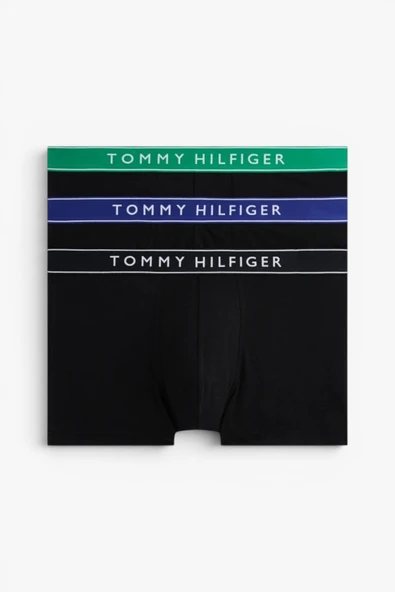 Tommy Hilfiger   3P TRUNK WB Erkek Turuncu Boxer - UM0UM03457 ürün görseli 1