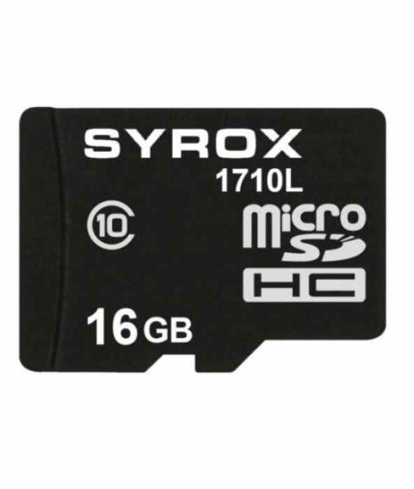 Syrox 16 GB MicroSDHC Class 10 UHS-I Hafıza Kartı + Adaptör - Resim 3