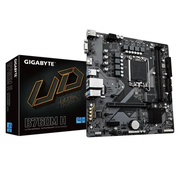 GIGABYTE Gigabyte B760M H D5 1700P Vga Hdmi ürün görseli 1