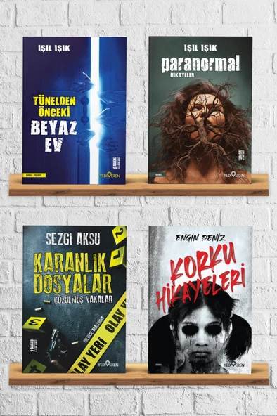 KORKU GERİLİM ROMAN SETİ 4 KİTAP TAKIM YEDİVEREN YAYINLARI ürün görseli 1