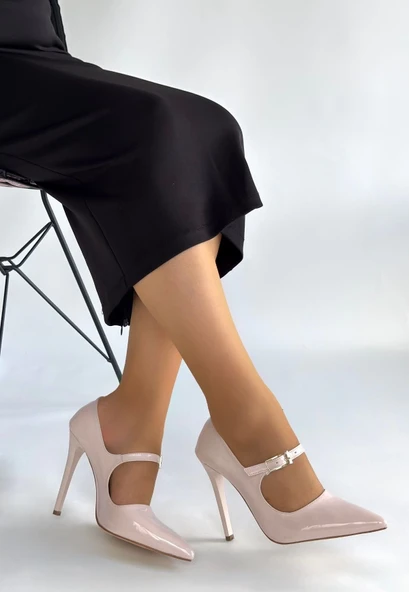 Tiej Bej Rugan Stiletto Ayakkabı - Resim 2